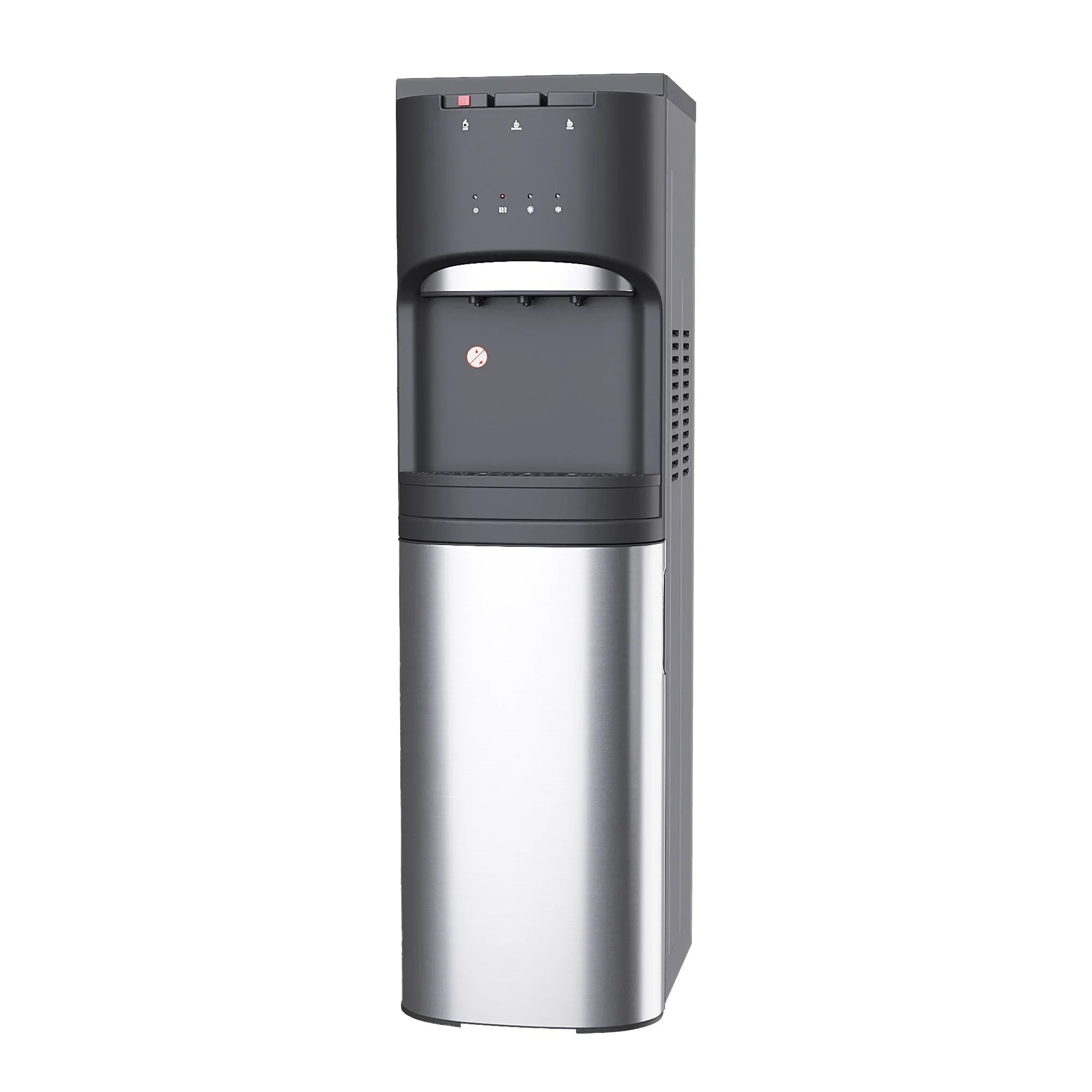 Simzlife Water Dispenser Bottom Loading, UV Lights Stainless Steel Water Cooler , 3 Or 5 Gallon Bottle