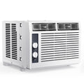 SIMZLIFE 5,000 BTU Window Air Conditioner, Cools Up To 150 Sq Ft, Knob