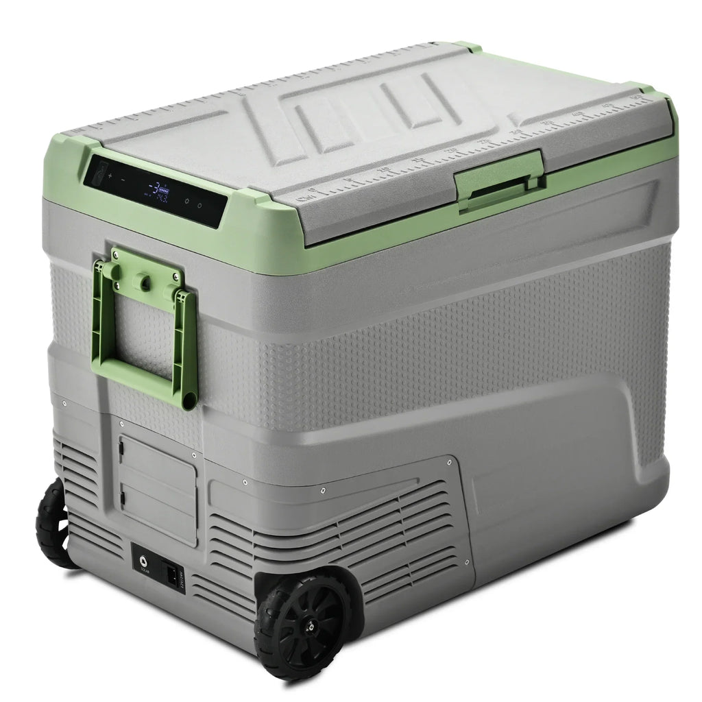 Simzlife 12 Volt Refrigerator, 49QT(45L) Portable Car Refrigerator, -4℉~68℉, 12/24V DC & 110-240V AC