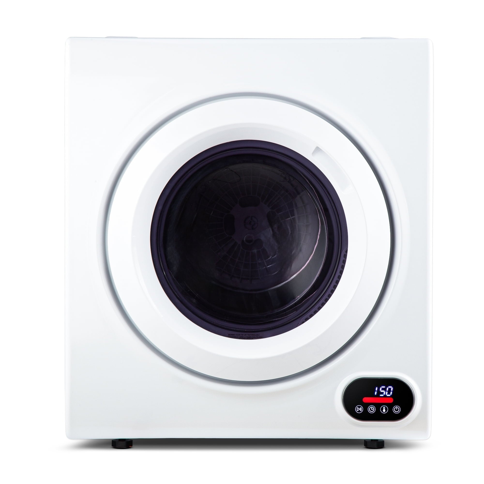 Simzlife 3.5 Cu.ft Portable Clothes Dryer, 1500W, LCD Control, Exhaust Duct, 22 in W, 26.5 in H