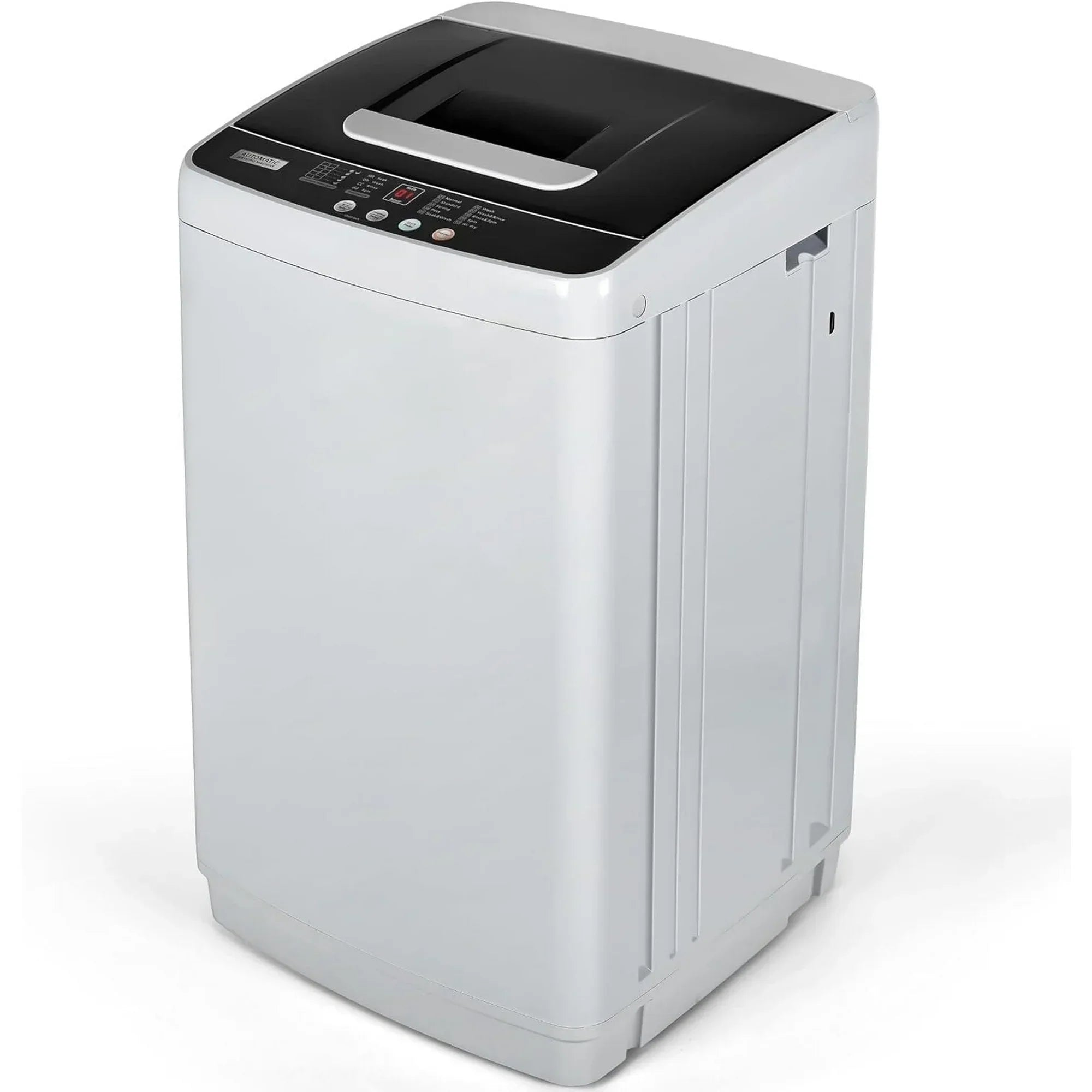 Simzlife Portable Washing Machine 8.8LBS with LED Display，Compact Washer