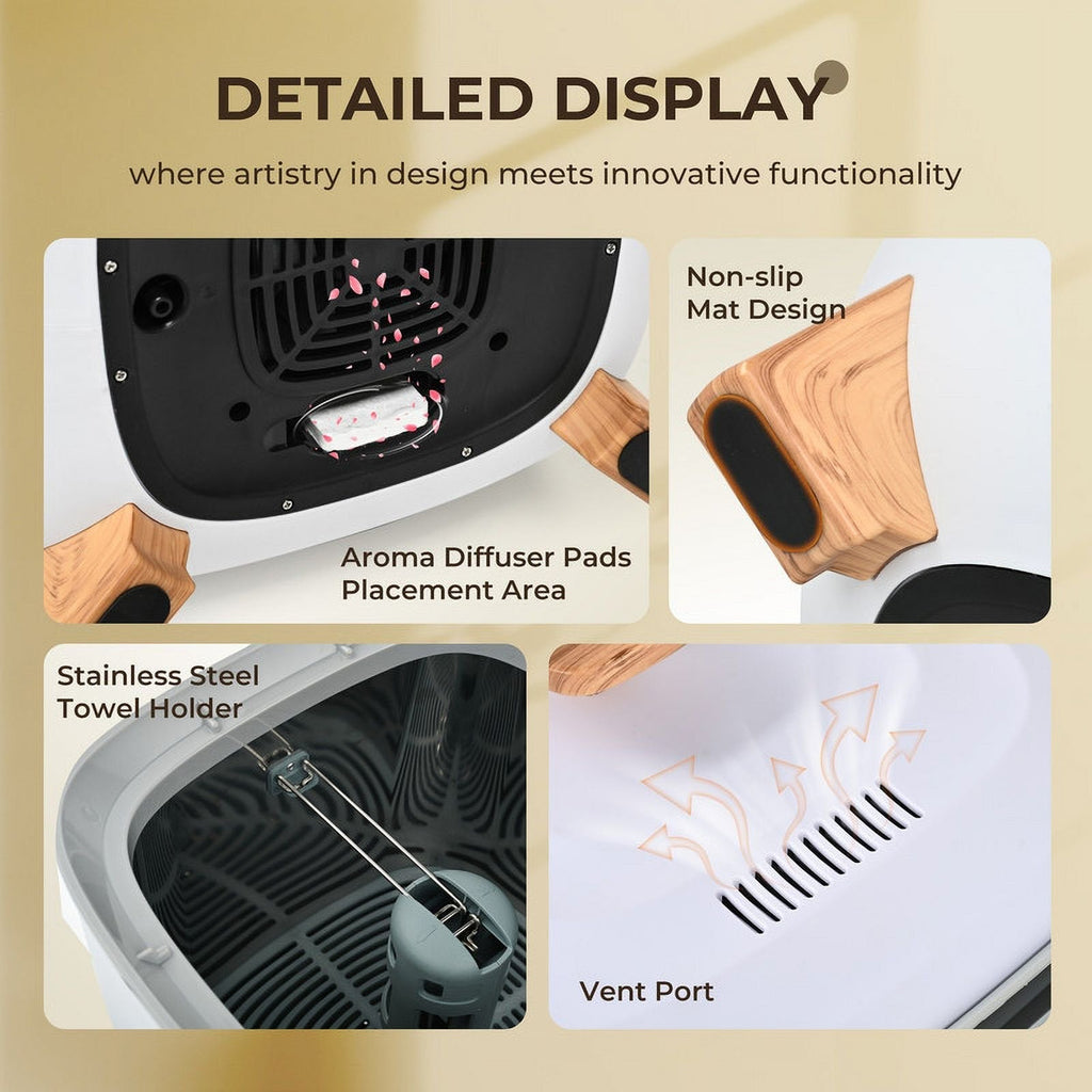 Simzlife Luxury Towel Warmer, Electric Hot Towel Warmer Bucket, Towel Dehumidifier